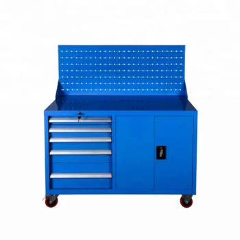Metal Used Tool Trolley Heavy Duty Tool Cabinet Garage With Tool
