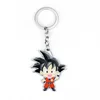 Dragon Ball Super Saiyan Keychain Foreign Trade Jewelry Gift