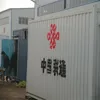 Portable and moveable mobile BTS telecommunication shelter