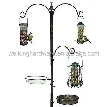 New Squirrel Proof Stainless Wild Metal Bird Feeder Seed Feeder