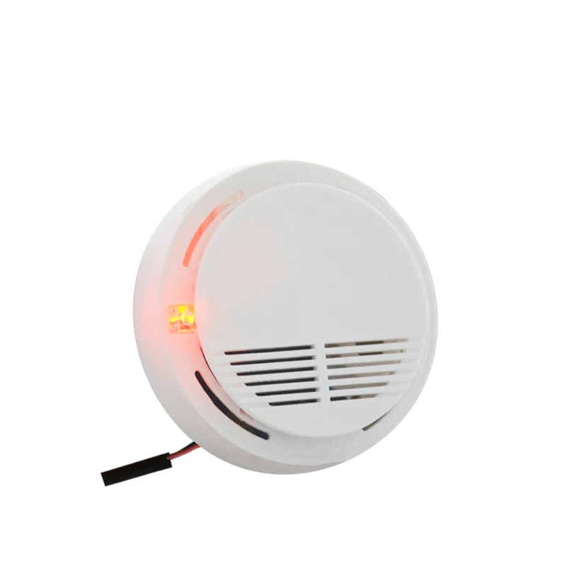 Wireless Conventional Standalone photoelectric smoke detector with 9V battery