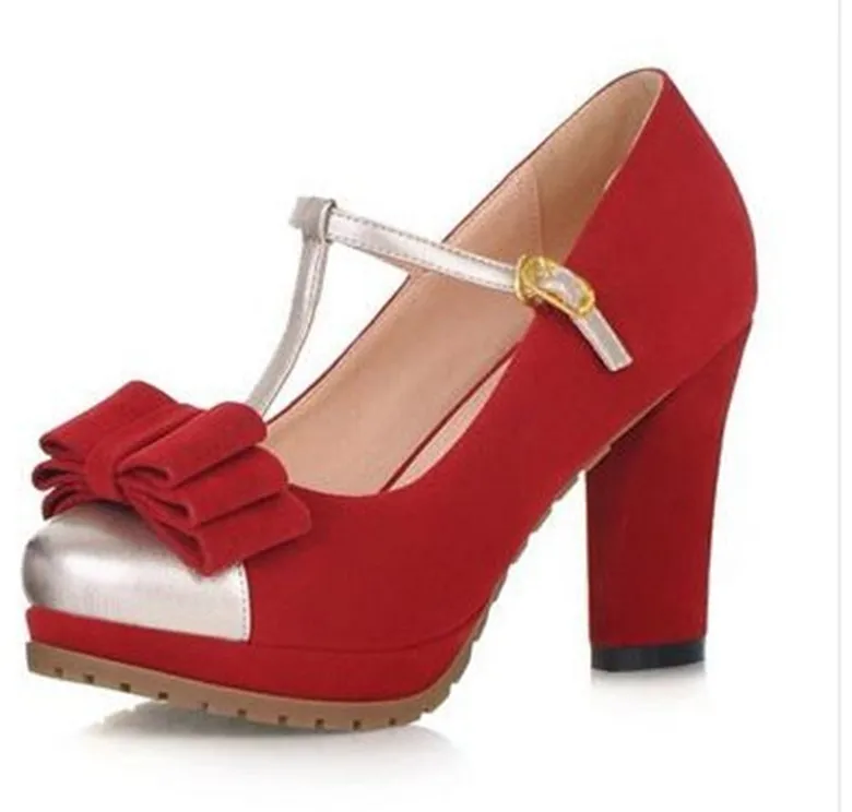 Buy New Arrival Vintage T Shoes Platform Thick Heel Shoes Ultra