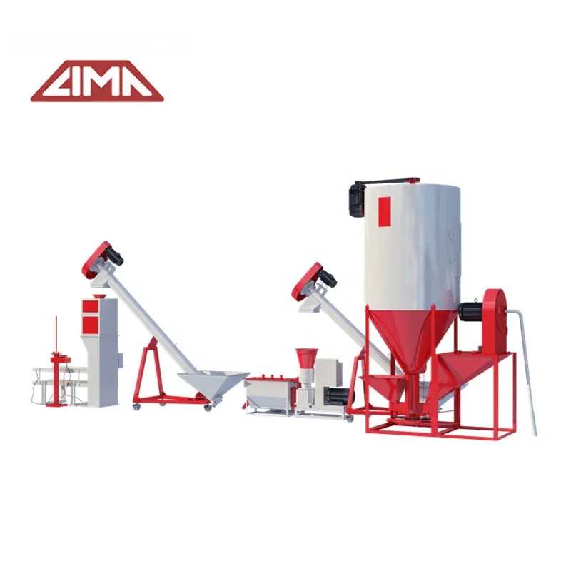 Animal Feed Mill Mixer Price Good Poultry Chicken Feed Mixer Grinder