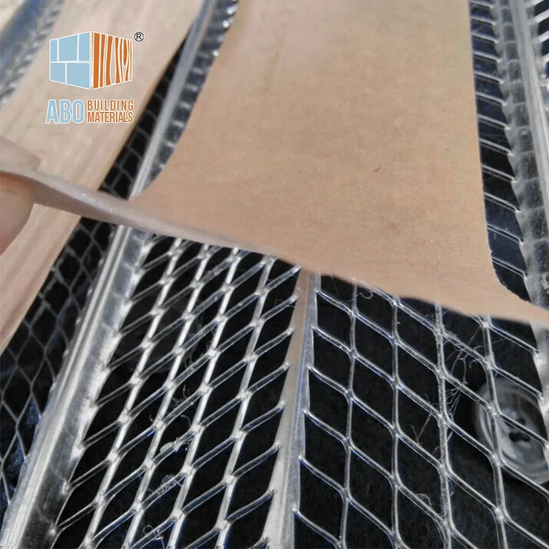 Metal Rib Forming Lath Construction Steel Mesh Paperbacked Rib Lath