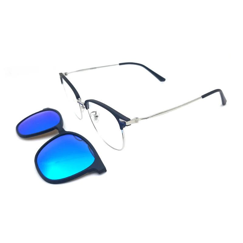 Sun Frame Eyeglasses Holder Magnetic Car Light Eyewear Sunglasses Clip On Glasses
