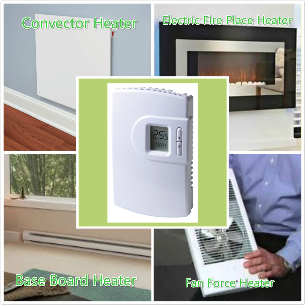 2016 new design ac high voltage small thermostat ntc digital