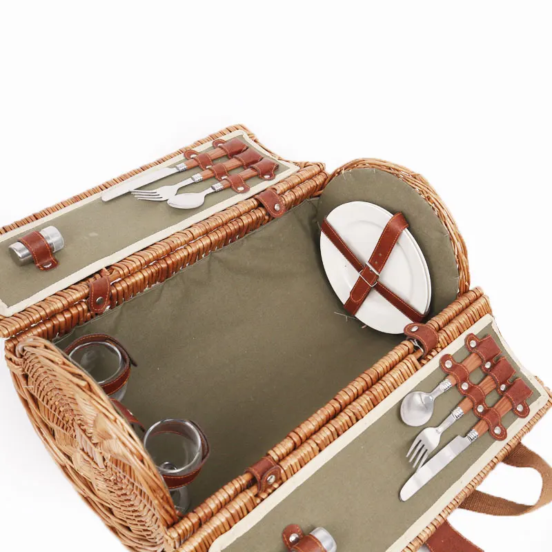 Willow Bread Basket Used For Picnic With Tableware Buy Willow Bread