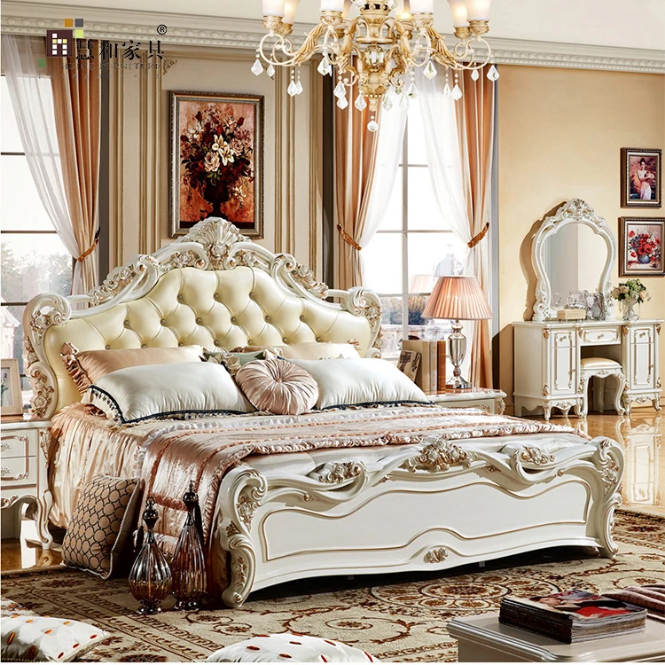 Custom Bedroom Furniture Set Luxury White Wood,Bedroom Furniture Sets ...