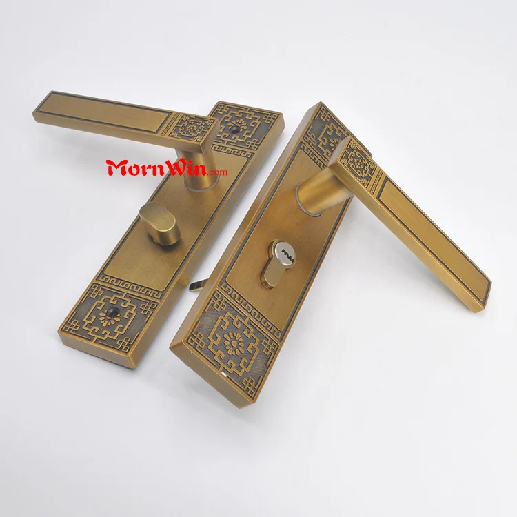 bathroom door handle set