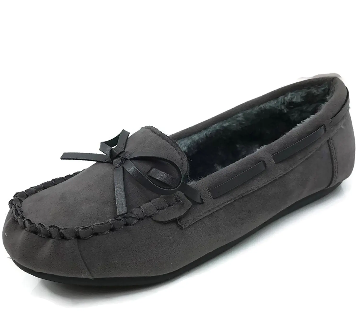 Buy Hello Cozi Sugar Mule Slide Cozy Slippers with Fluffy Faux Shearling Fur - Runs 1 Size Small 