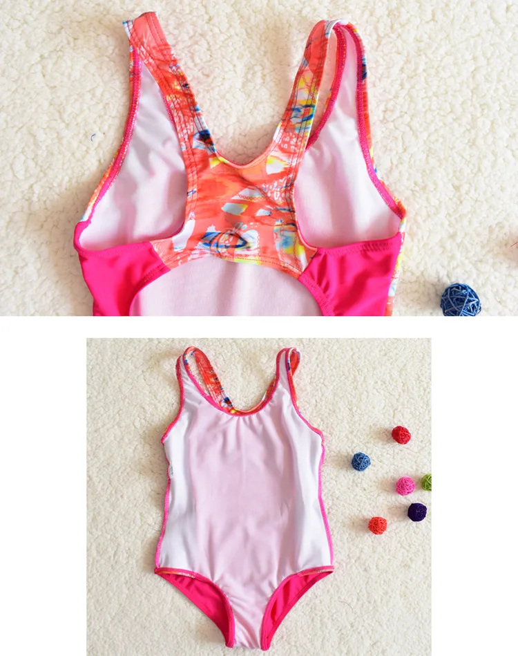 Renewold Girls One Piece Bikini Swimsuit - Kids Bathing Suit With Sun Protection For Ages 5-14