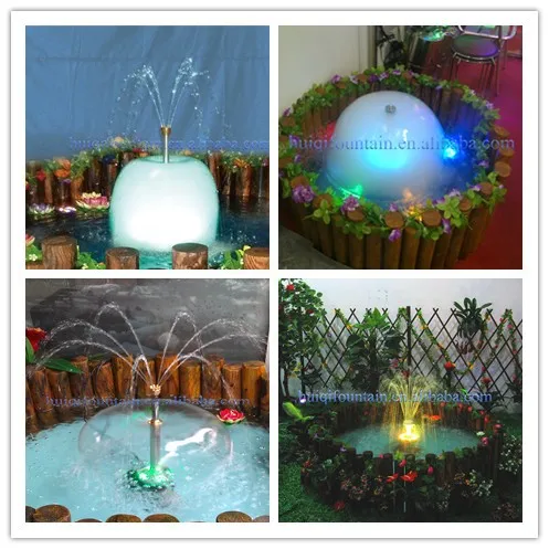 Outdoor Cooling Fog Machine Mist System Garden Dancing Water Fountain Landscaping Decor