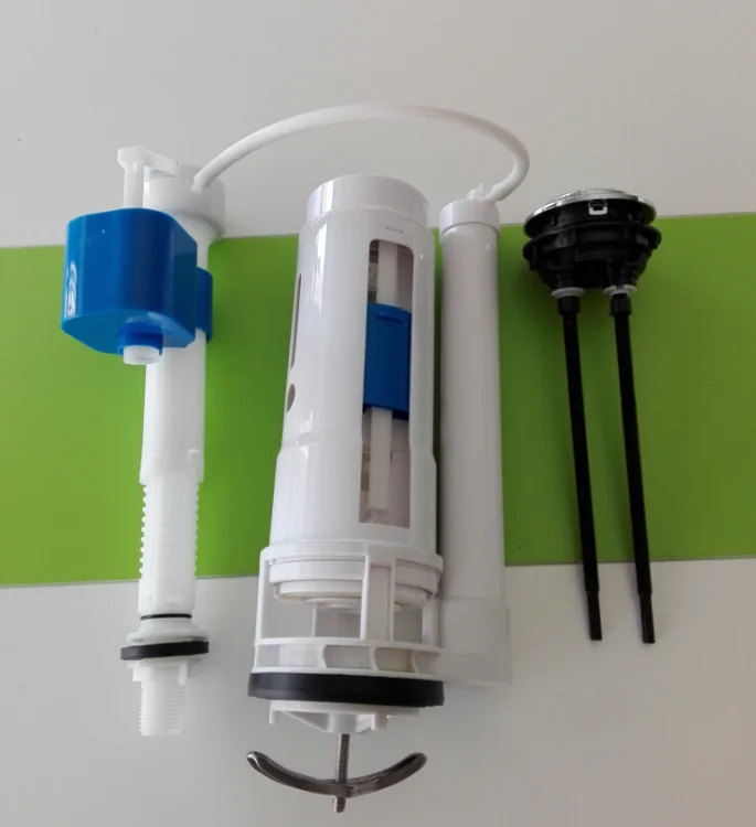 Abs Material Toilet Tank Cistern Fittings Of Flush Valve Wdi Toilet
