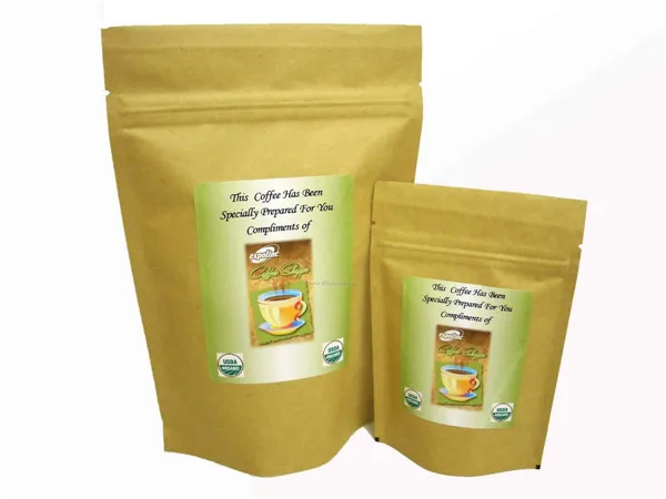 vacuum sealed coffee bags/big plastic bag/side gusset plastic bag