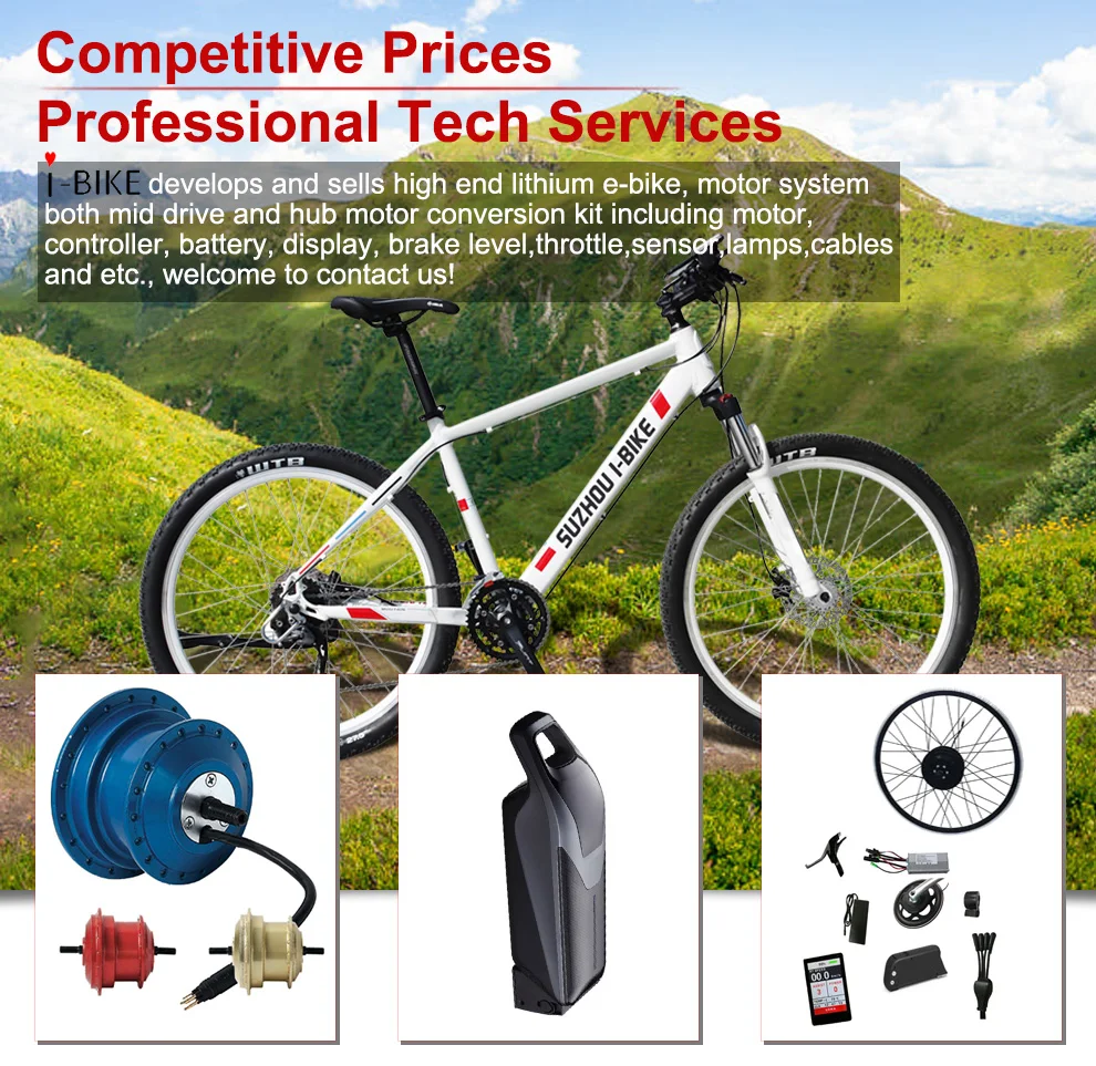 hub motor mid drive conversion