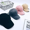 High Quality Cheap Fashional Suede 6 Panel Blank Promotional Baseball Cap Wholesale