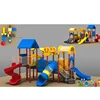 2019 kids outdoor park and swimming pool play set with children water slides for cheap sale