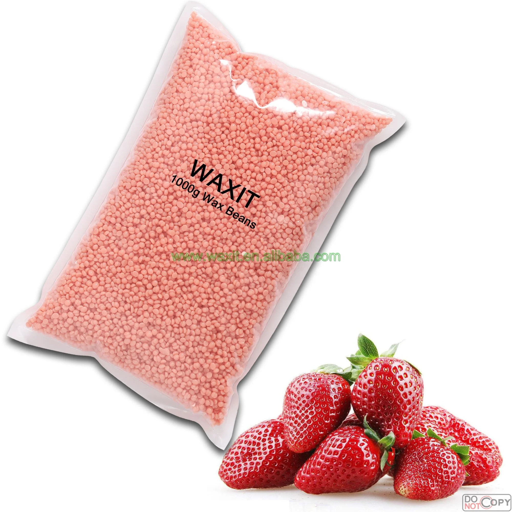 
Amazon Hot selling 1000g Black Depilatory Wax Pellet Film Hard Wax Bean For Hair Removal 
