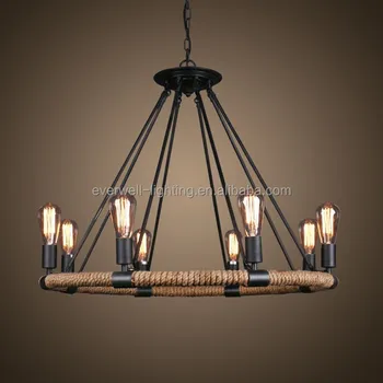 Chinese Antique Lamps Rope Vintage Chandelier Chinese Antique Lamps Rope Vintage Chandelier