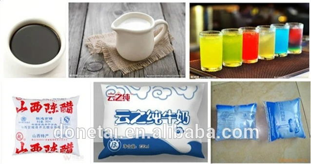 High Quality Factory Price Automatic Bagging liquid/milk packing machine