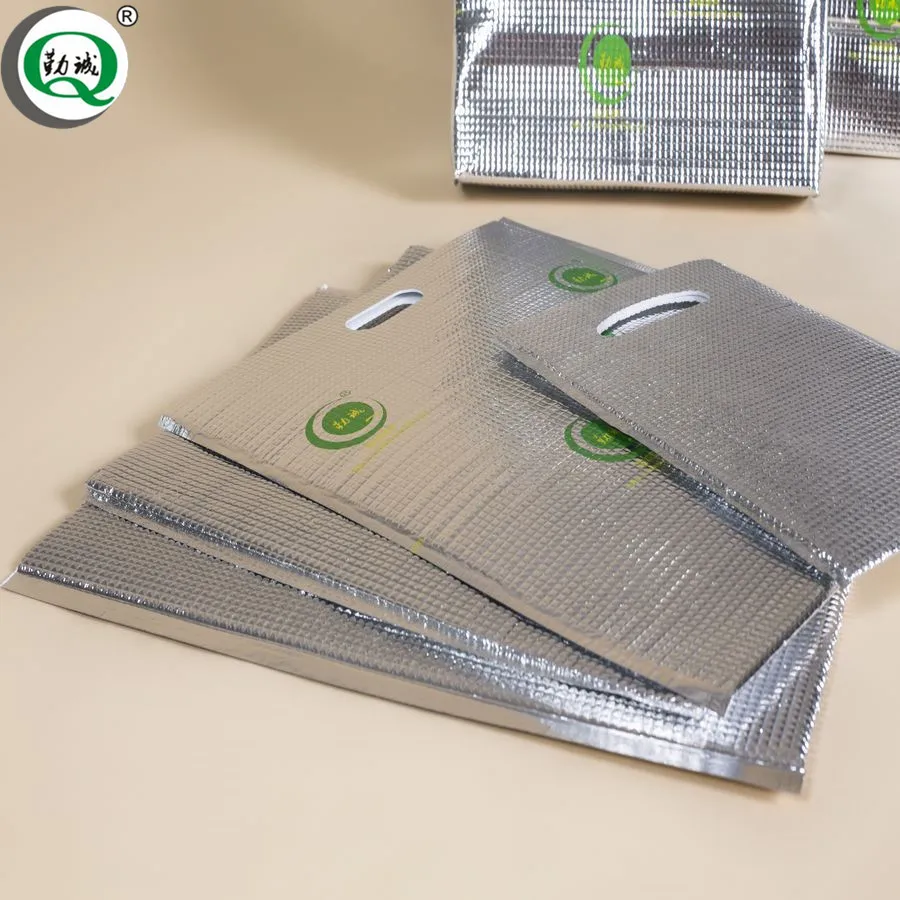 Epe Foam Aluminium Foil Shopping Bag Disposable Cooler Foil Insulated Hot And Cold Cooler