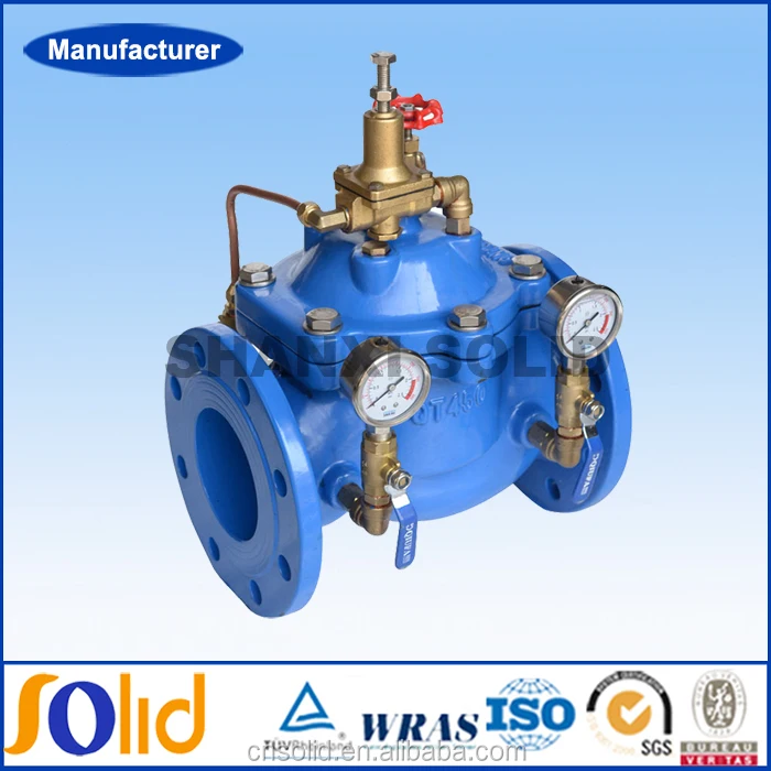 200X Adjustable pressure reducing valve for water