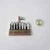 UAE 46 year latest design custom Arabian writing with 7 leaders magnet lapel pin