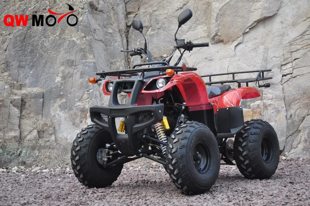 QWMOTO New ATV quad bike with reverse gasoline powered mini jeep atvs