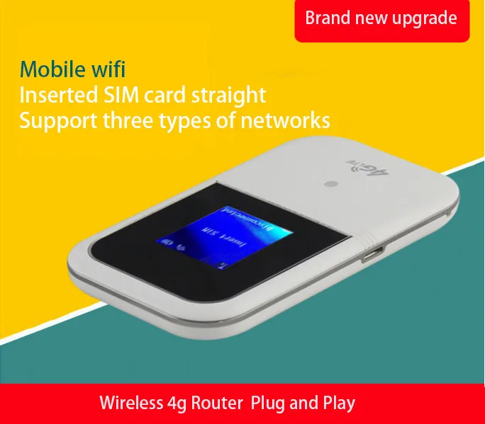 Mini Portable Wireless Wifi 4g Lte Router 192.168.1.1 Hot Spot Device