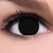 white eye contact lenses