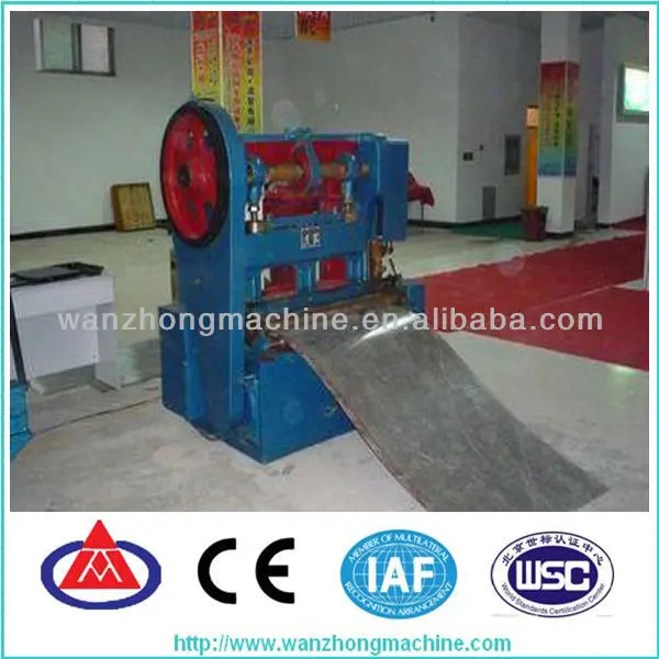 Expanded metal sheet machine 