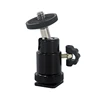 Mini Ball Head holder Hot Shoe Mount Adapter Ring Light Adapter Camera Shoe Mount 1/4 Thread
