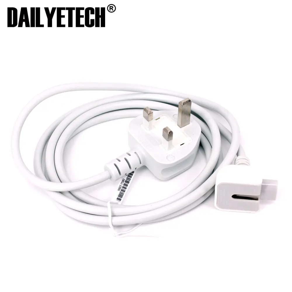 High Quality Uk Plug 1.8m Extension Cable Cord For Macbook Mac Pro Air