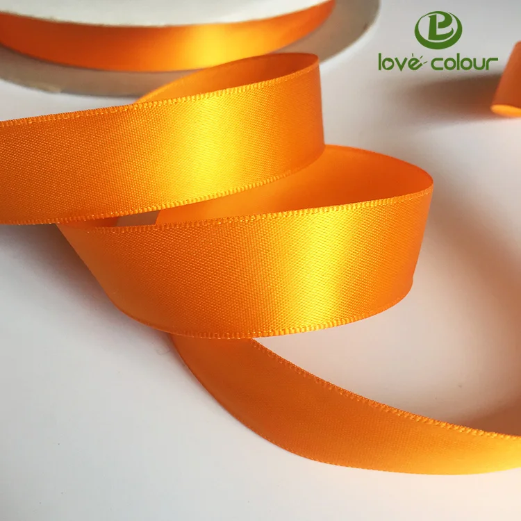 orange satin ribbon