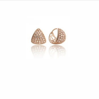 Elegance Rose Gold Diamond Clip Earring New Designs Jhumka Elegance Rose Gold Diamond Clip Earring New Designs Jhumka