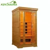 High quality hemlock red cedar far Infrared mini wood sauna room