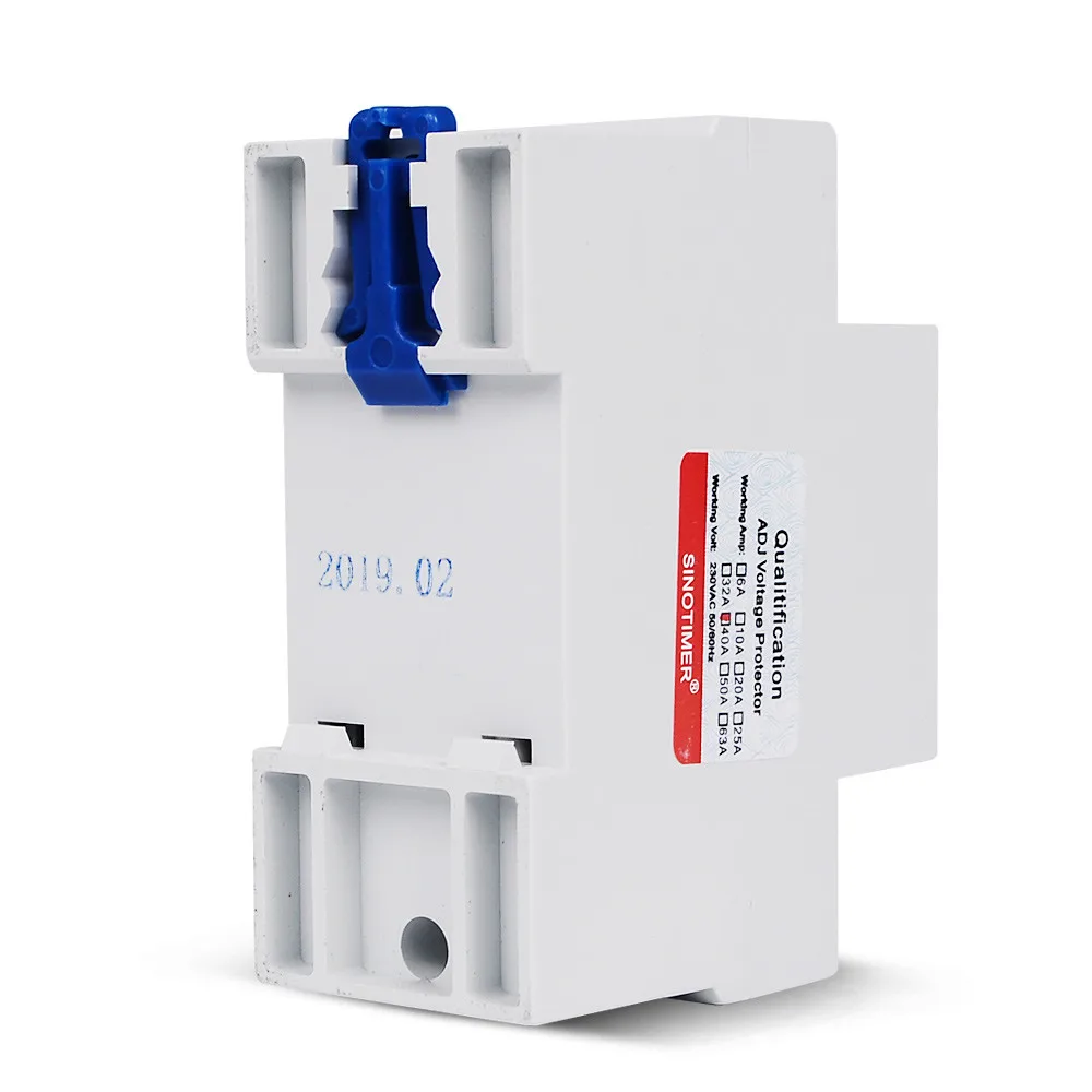 Manual Adjustable Digital Over Current Relay 40a Over Voltage
