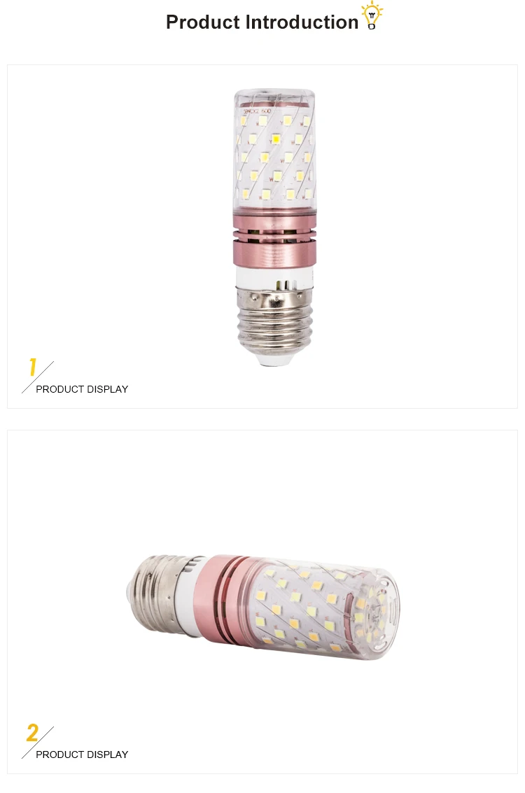 Superior quality warm white light LED corn light
