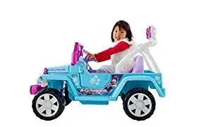 frozen battery operated car