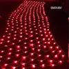 Red Color 6M X 4M 672 LEDs Christmas Tree Light Net Lights for Outdoor