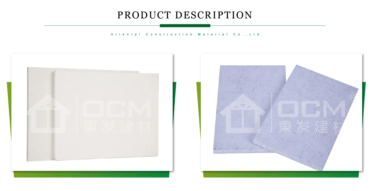 Cheap Building Materials 3 Hours Fireproof Mgo Wall Board For Interior