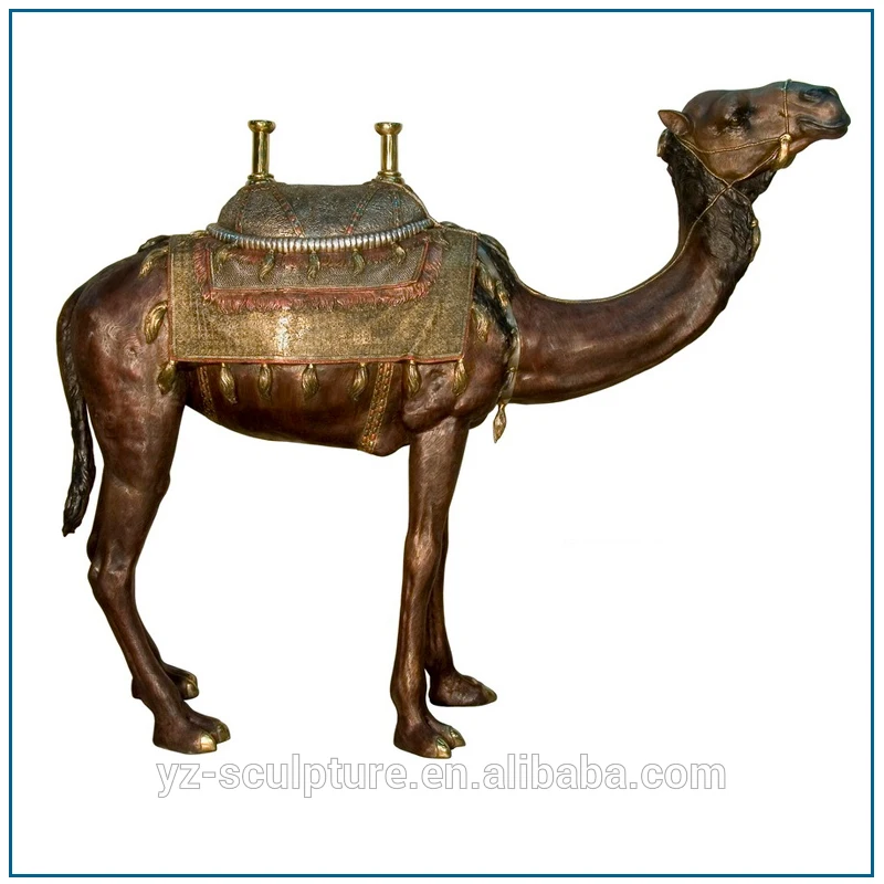 bronze camel figurine