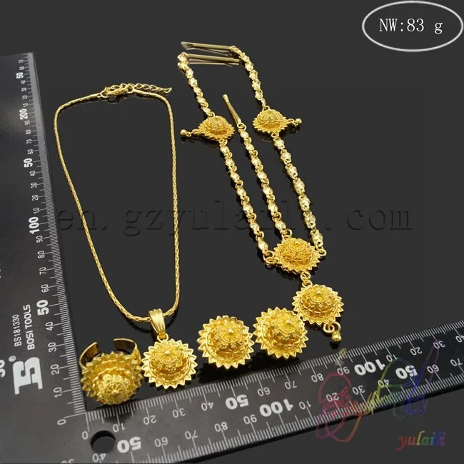 Ladies Wholesale Costume Jewelry Sets Fashion Heavy Jewelry Set