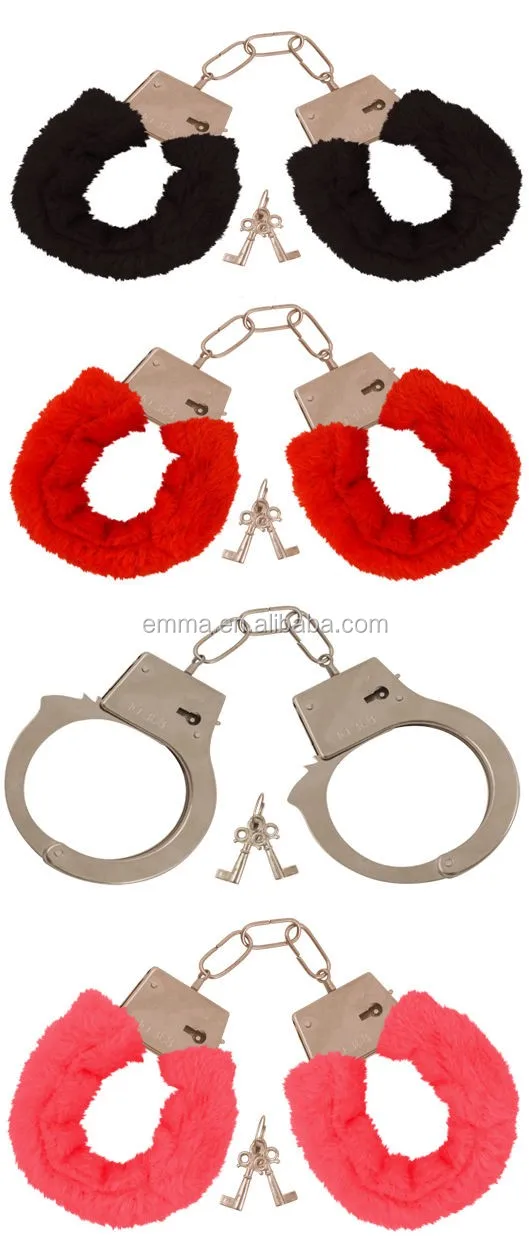 Pink Furry Handcuffs Hen Stag Night Party Sex Fancy Dress Role Play Accessories Hk17181 Buy