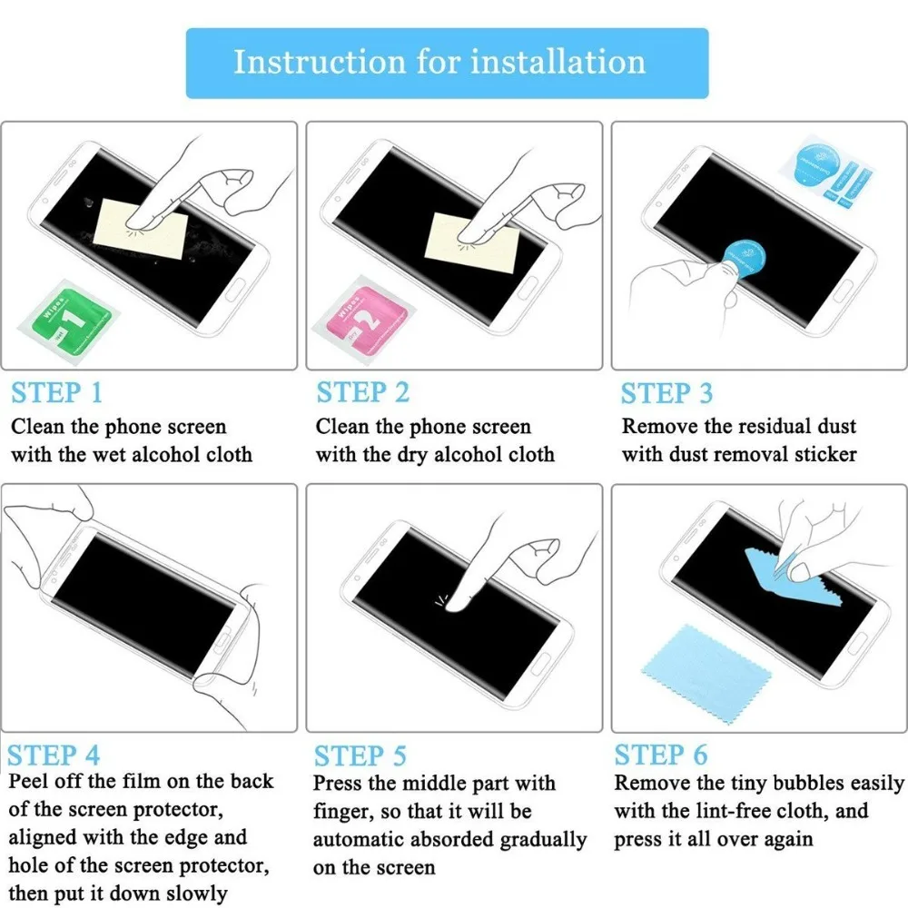 Japanese Nsg Glass+toyo Glue Antiscratch Antifingerprint Nano