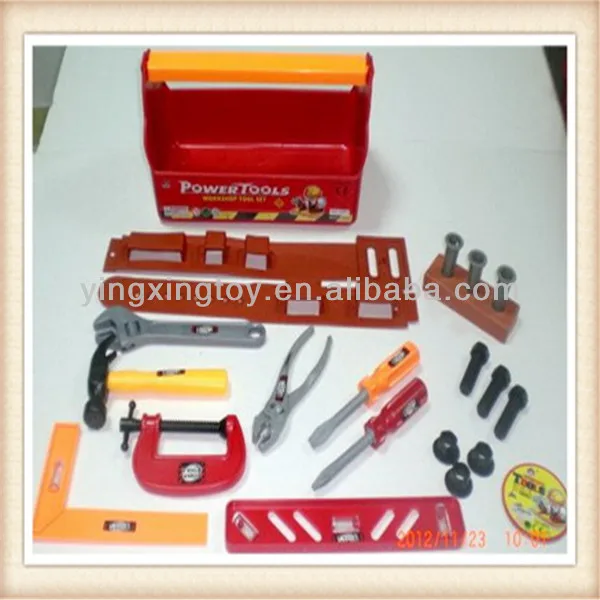 Plastic Kids Toy Mechanic Tool Box Set Buy Kids Toy Mechanic Tool Box