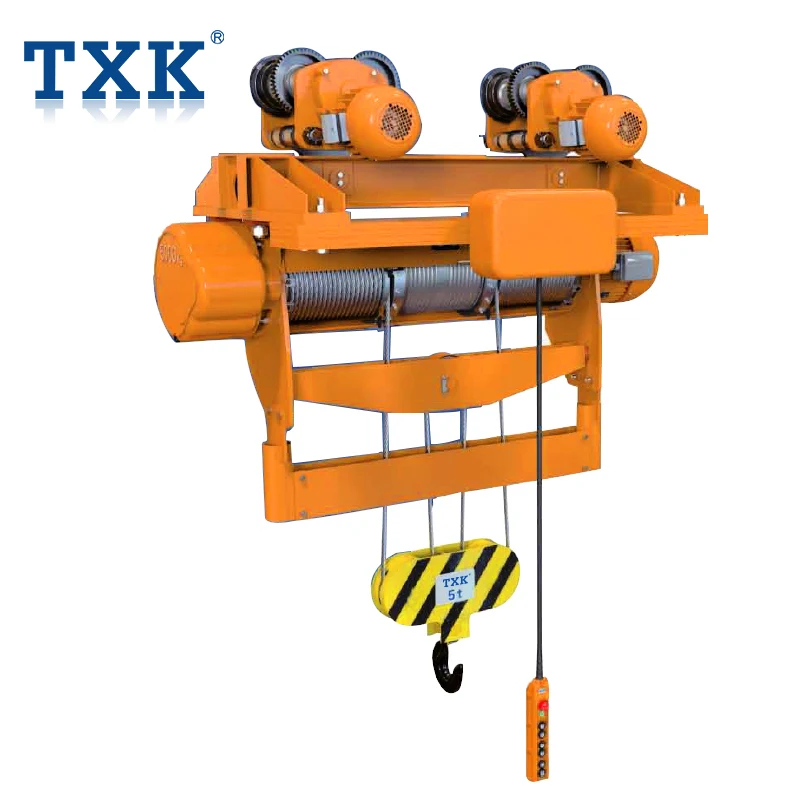5t Anticorrosion Portable Wire Rope Electric Hoist With Motorized