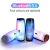 LED Portable Wireless Bluetooth Speaker Stereo 5.0 Portable Column Mini Computer Speaker