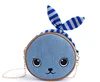 original eco-friendly denim cartoon messenger/crossbody bag hot sale trendy single shoulder bag easy-matching lovely chain sling