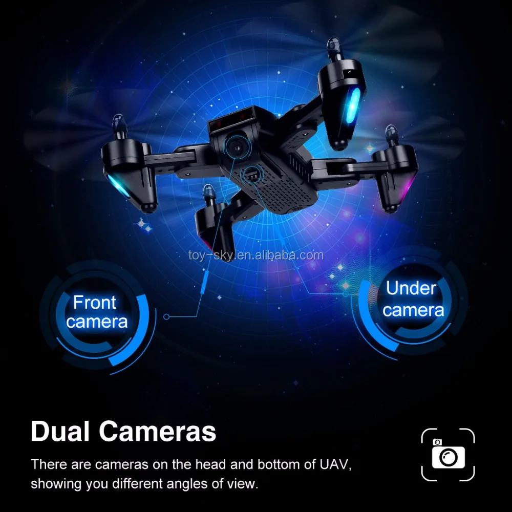 S169 Smart Flight Optical Flow Sensor Foldable Drone Selfie Drone